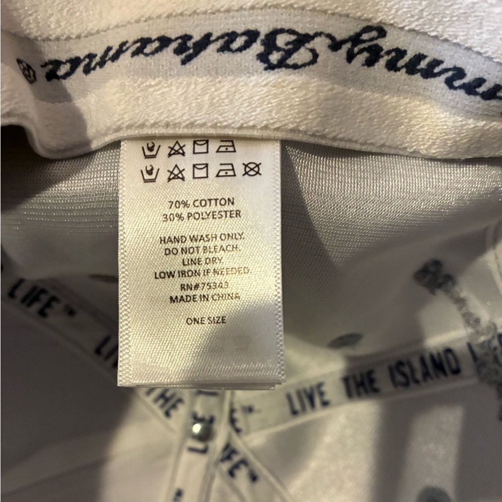 Tommy Bahama Light Blue Marlin Logo Hat Adjustable Strapback Golf Cap NWT - Picture 9 of 9